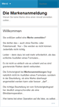 Mobile Screenshot of die-markenanmeldung.com